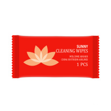 Custom Individually Packaged Hotel Wipes